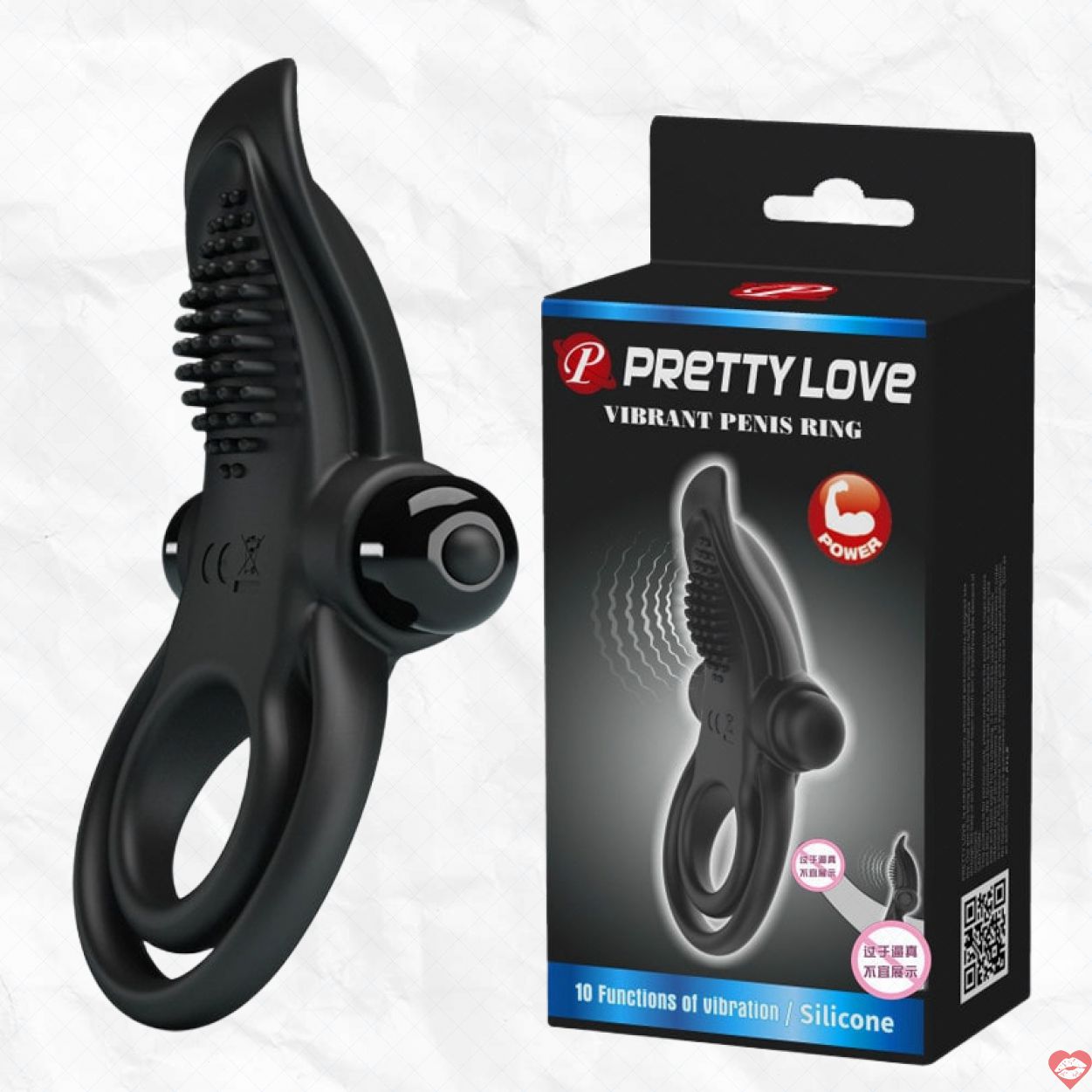 Vòng Rung Pretty Love XTS 15 Chống Xuất Tinh Sớm Tăng Khoái Cảm 