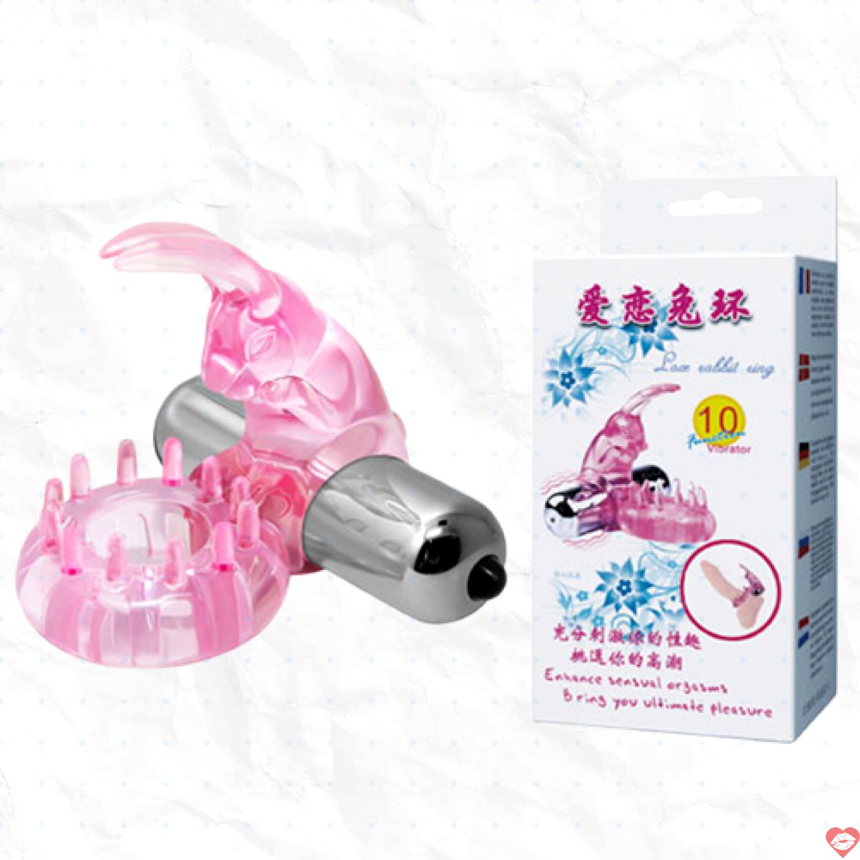 Vòng Rung Tai Thỏ Baile Cho Nam - Tăng Khoái Cảm, Cực Phê 
