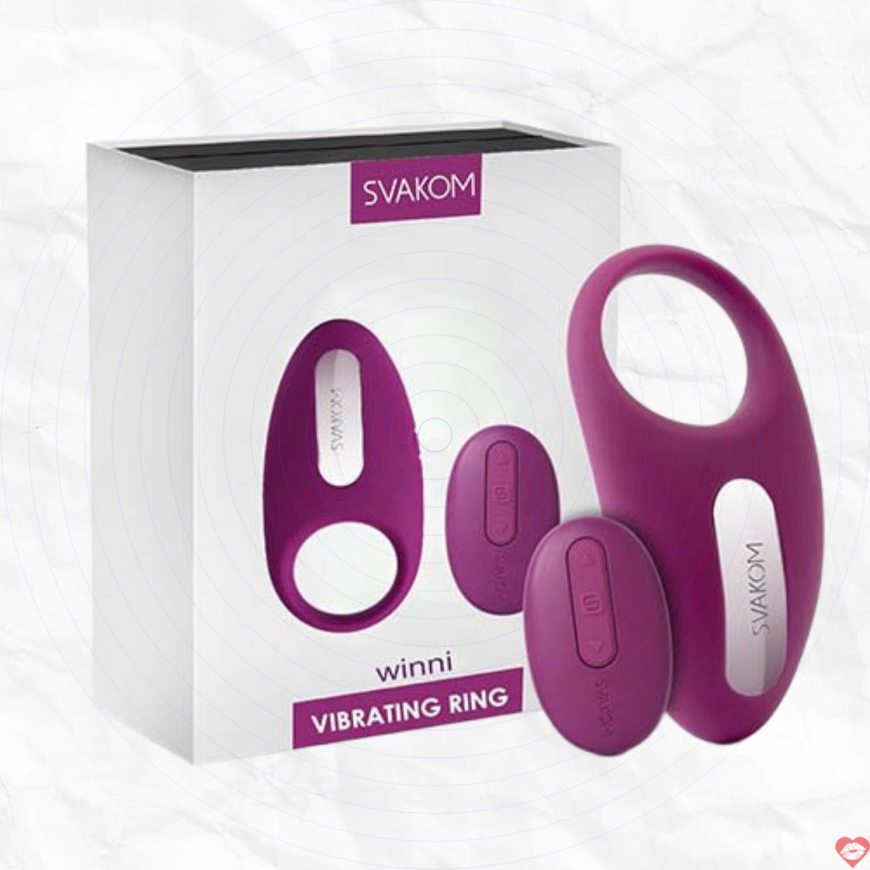 Vòng Đeo Winni Siêu Rung Điều Khiển Từ Xa Svakom Kích Thích 