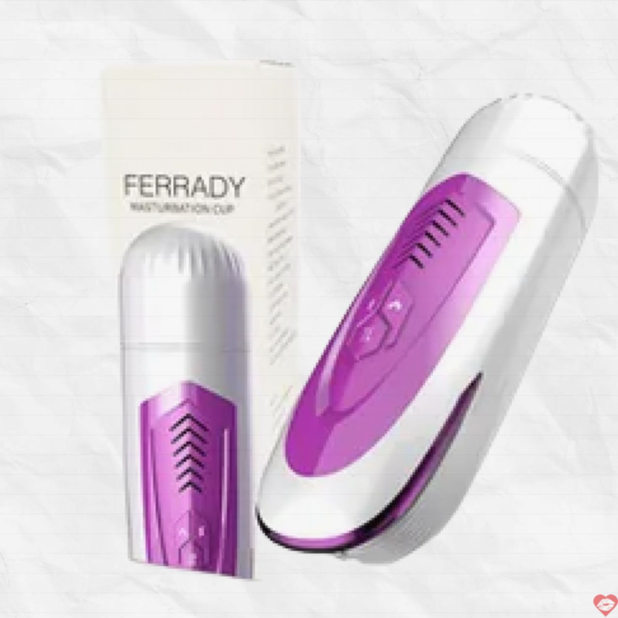 Máy rung tự động Dibe Ferrady có nhiệt sưởi ấm cho nam 