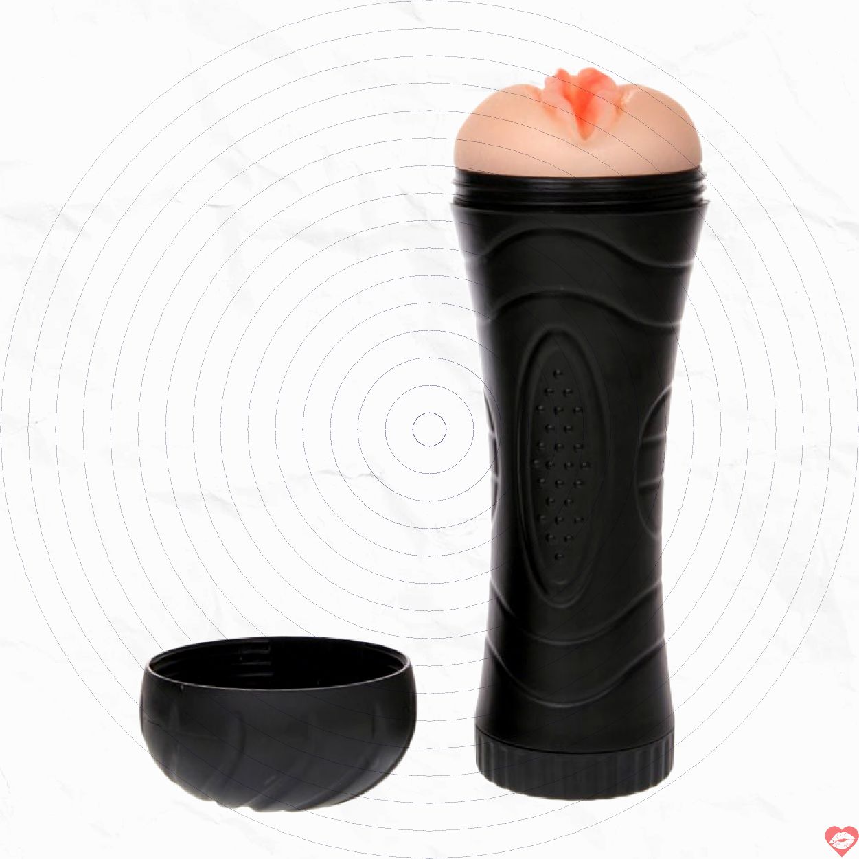 Âm đạo giả đèn pin rung có điều khiển – Black Wolf – DP 03