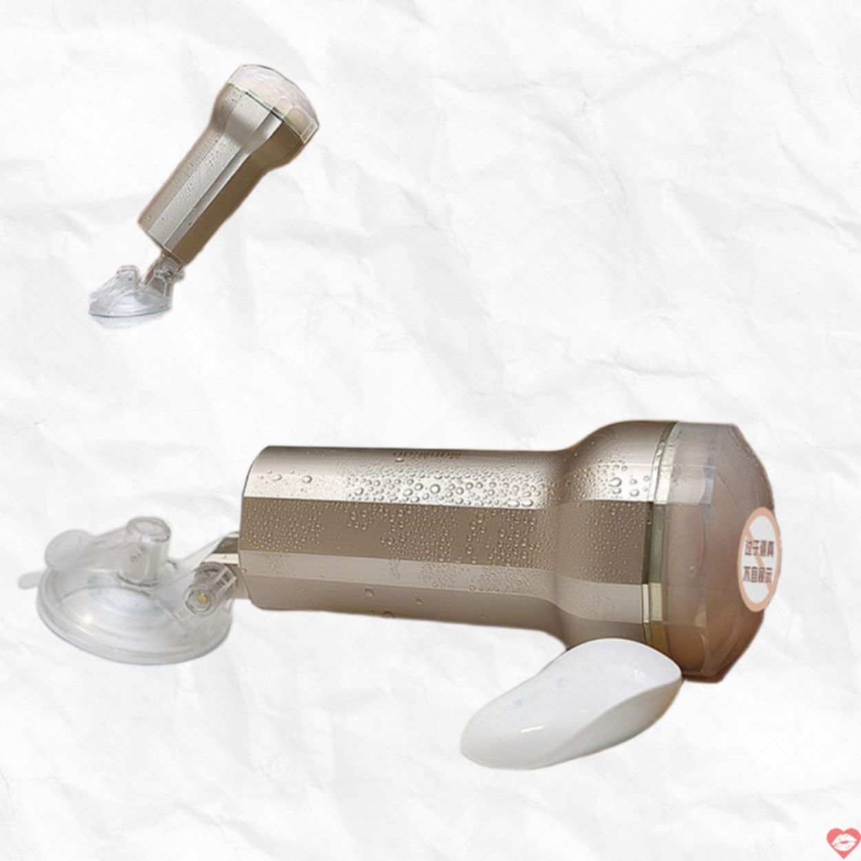Cốc Thủ Dâm Gắn Tường ManMiao Gold Điều Khiển Xa DC45P Cao Cấp 
