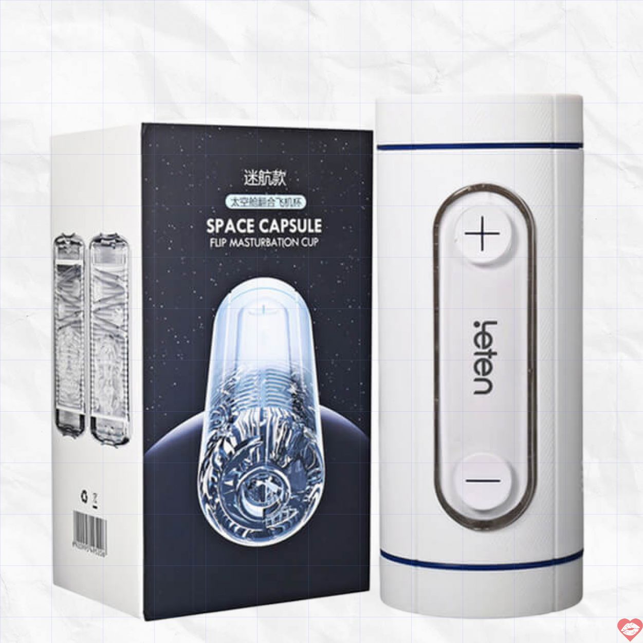 Cốc Thủ Dâm Leten Space Capsule Sang Trọng Tăng Hưng Phấn 