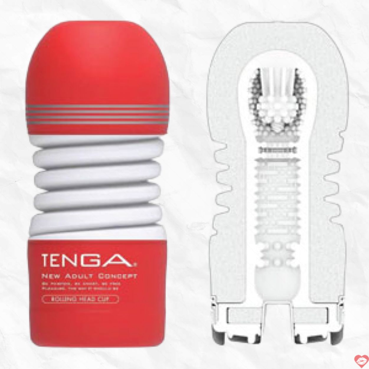 Cốc Tenga Rolling Head Cup xoắn ốc hút mạnh kích thích tột đỉnh 