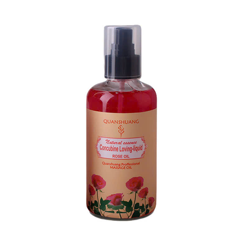 Tinh Dầu Massage Quanshuang Hương Hoa Hồng Thư Giãn & Kích Thích Chai 300ml