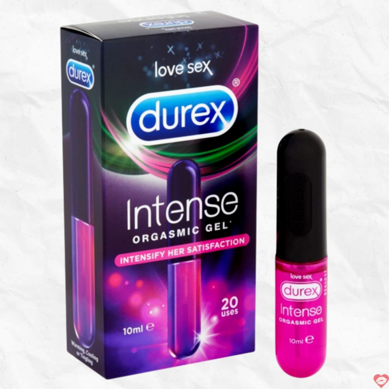 Gel bôi trơn Durex Intense 10ml Tăng khoái cảm mạnh mẽ 