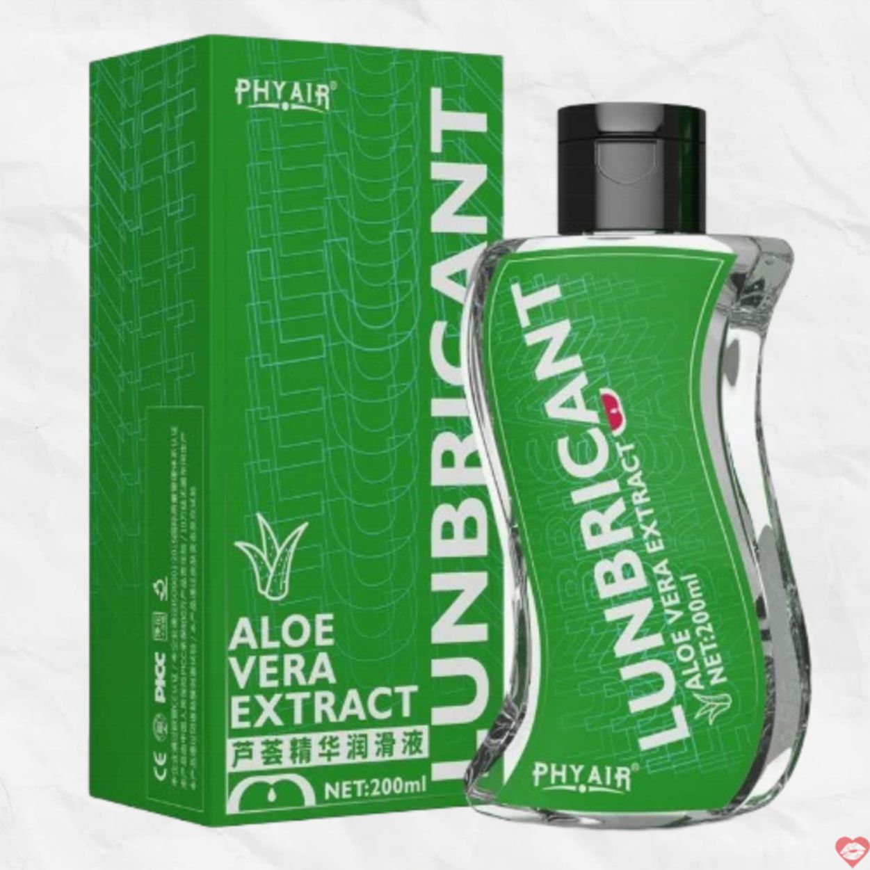 Gel Bôi Trơn Phyair Aloe Vera Extract Gốc Nước Chai 120ml