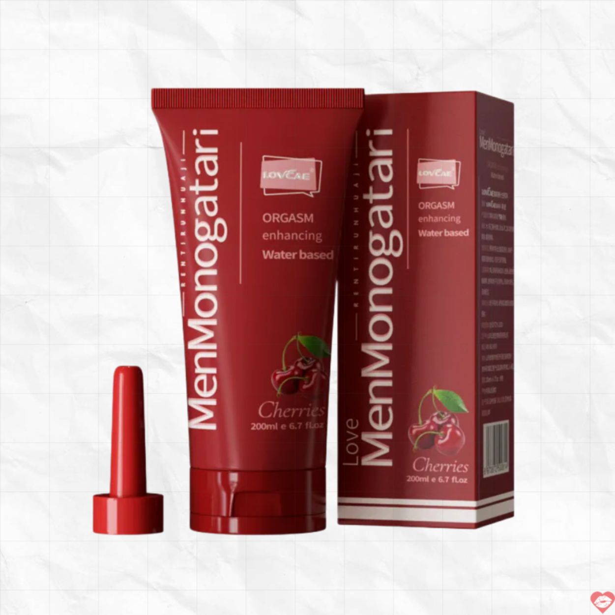 Gel Bôi Trơn MenMonogatari Hương Cherry 200ML