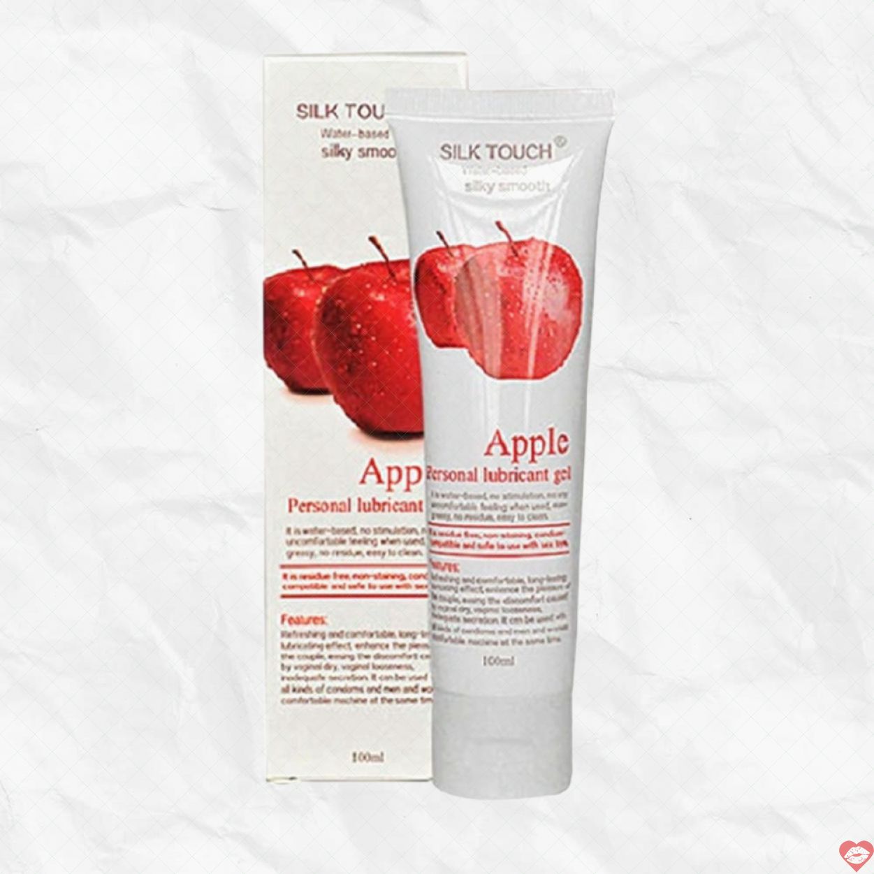 Gel Bôi Trơn Hương Táo Silk Touch Apple 100ml
