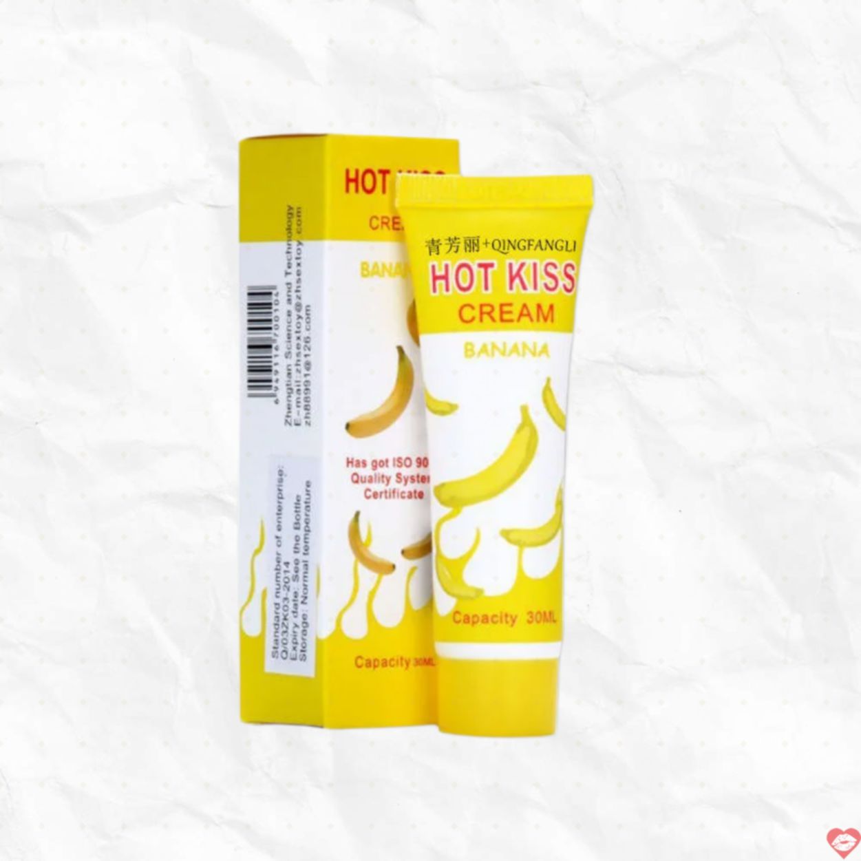 Gel Bôi Trơn Hot Kiss Hương Chuối 30ml