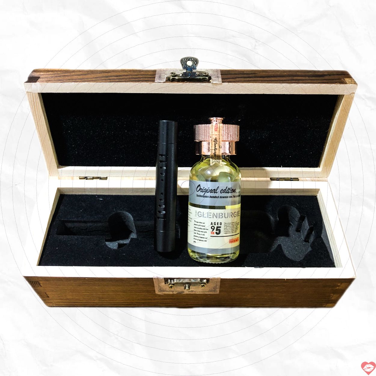 Popper Hộp Gỗ Glenburgie - 30ml - Chuẩn USA