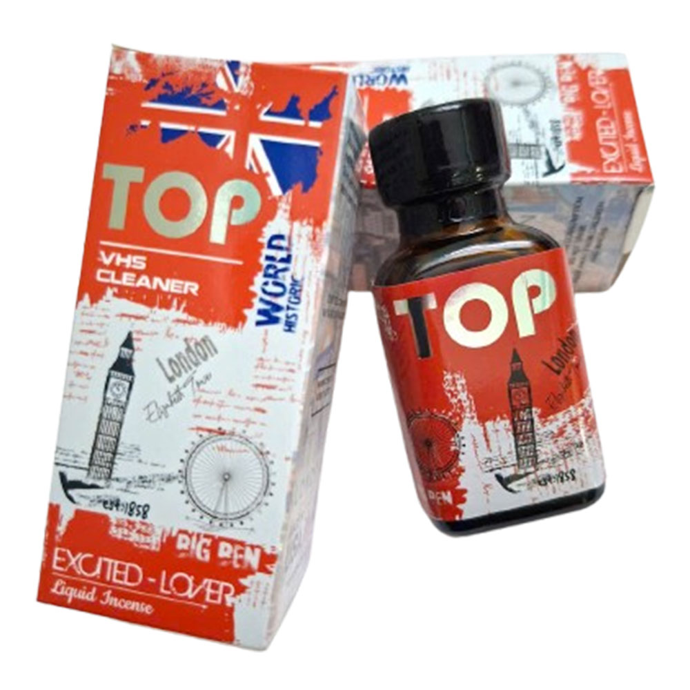 Popper Top 40ml VHS Cleanner USA - Hít Thơm, Tăng Phê, Exited Lover 