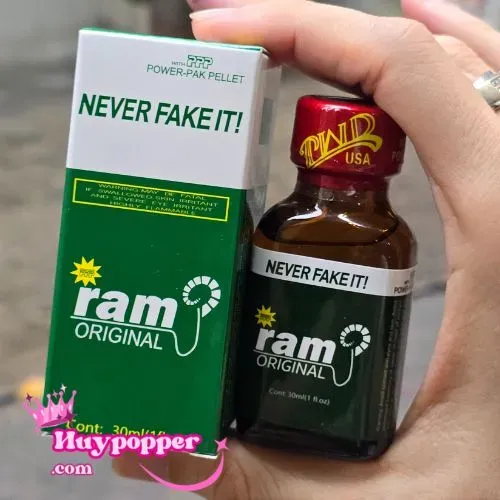 Popper Ram 30ml chính hãng PWD kích thích mạnh mẽ cổ điển 