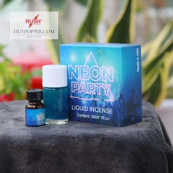 Popper Dạ Quang Neon Party Xanh - 50ml