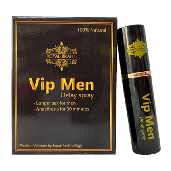 Xịt Vip Men Kéo Dài Quan Hệ - Chai 10ml Chính Hãng 
