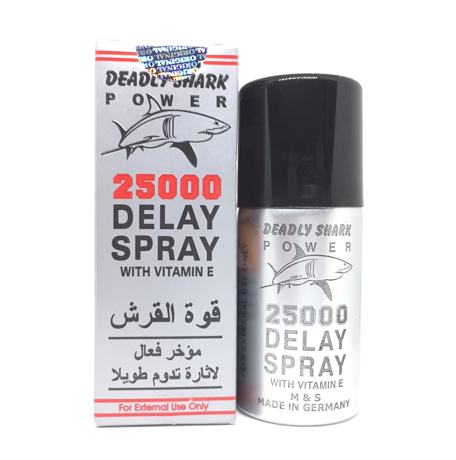 Chai Xịt Đức Deadly Shark 25000 – Kéo Dài Thời Gian – 40ml