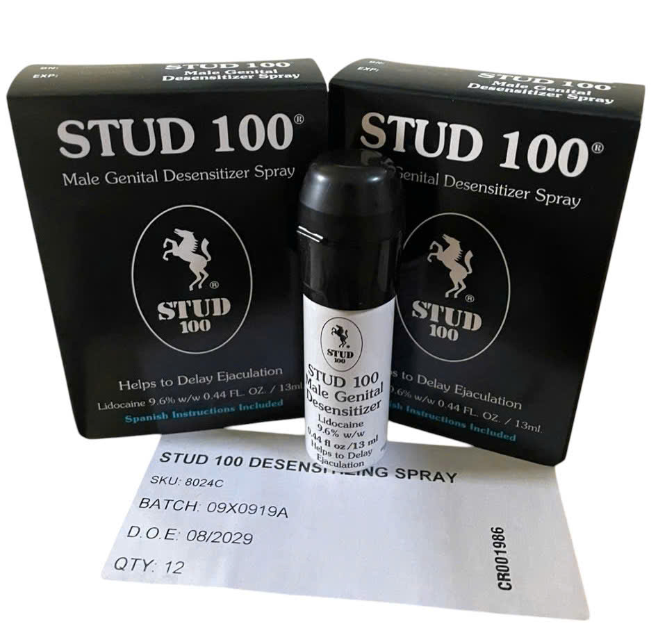 Chai Xịt Anh Stud 100 - Kéo Dài Thời Gian - 13ml