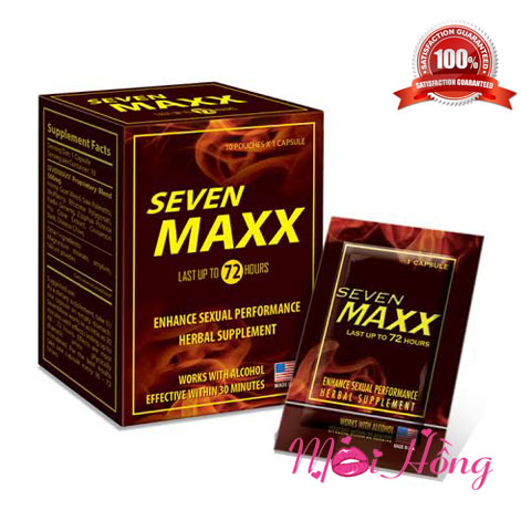 Tăng cường sinh lý tự nhiên sevenmax tác dụng tới 72 giờ