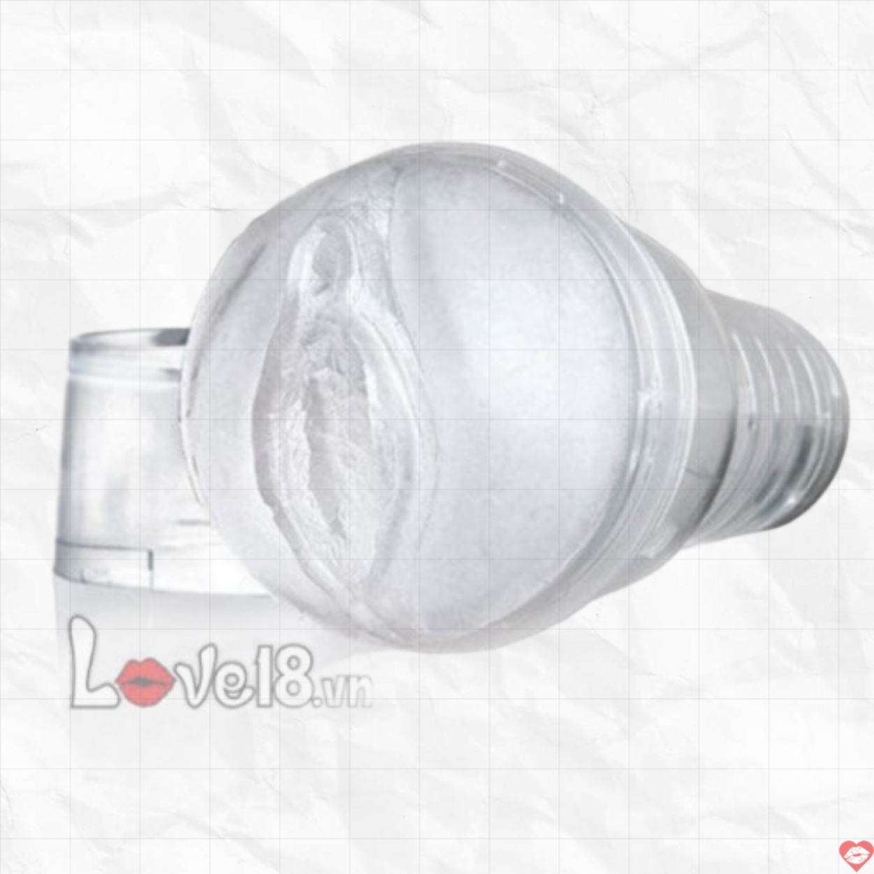 Đèn pin thủ dâm Ice Fleshlight trong suốt cực đã, siêu mềm 