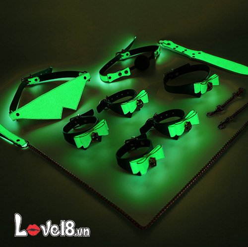 Set đồ chơi bạo dâm dạ quang 7 món độc đáo