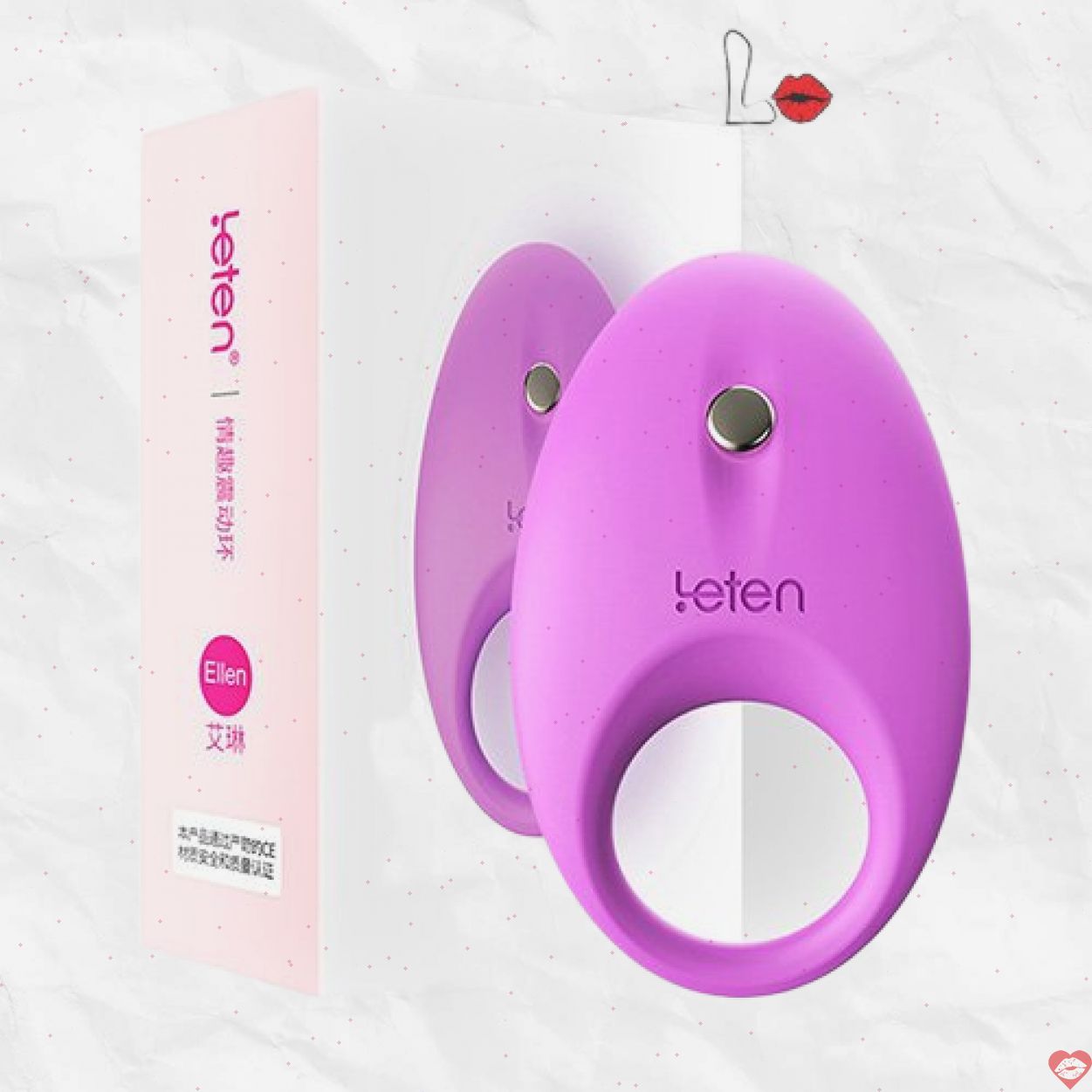 Vòng rung Leten Ellen chống xuất tinh sớm cao cấp kéo dài 