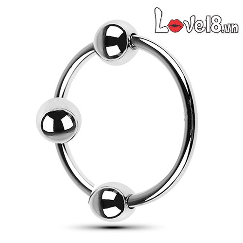 Vòng đeo dương vật 3 bi chống xuất tinh sớm tăng khoái cảm