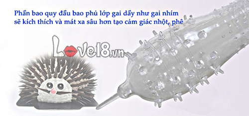 Phân phối Bao đôn CoBiiy siêu mỏng có gai râu loại tốt Phân phối Bao đôn CoBiiy siêu mỏng có gai râu loại tốt