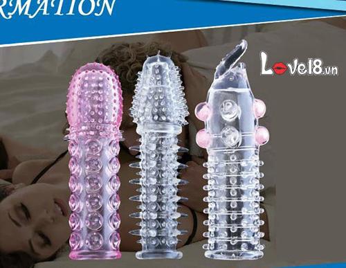 Bao cao su đôn siêu gai bi 3 kiểu