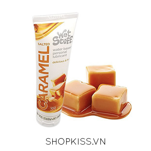 Gel bôi trơn Caramel Salted Vị Mặn Nếm Được Dùng Cho Quan Hệ Miệng