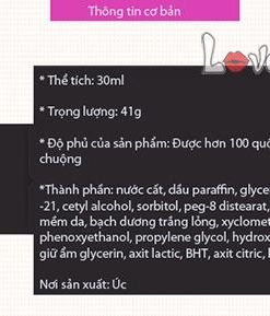 Gel Bôi Se Khít Âm Đạo Eros Vagina Tightening