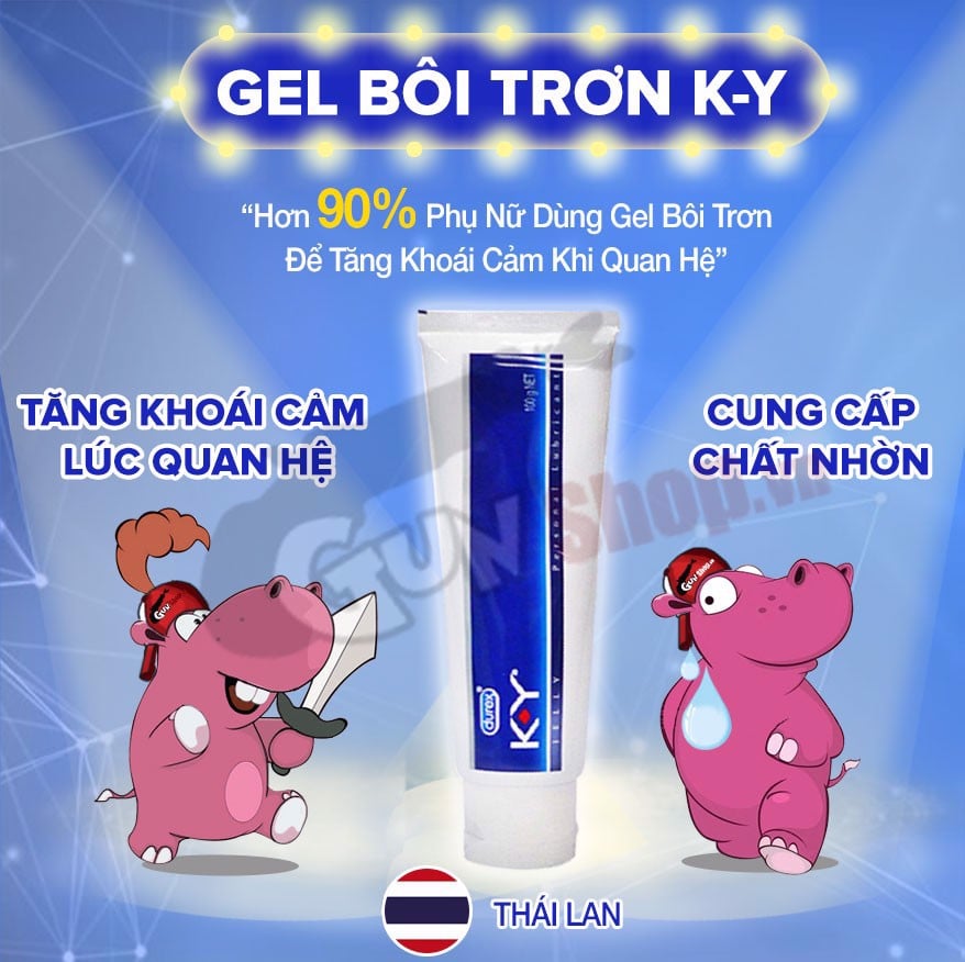 Gel bôi trơn Durex KY Jelly 50g
