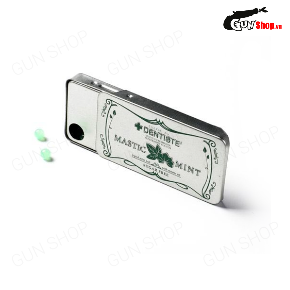 Kẹo ngậm BJ phòng the hương bạc hà - kẹo tình yêu Mastic Mint kẹo đổi gió tăng hưng phấn