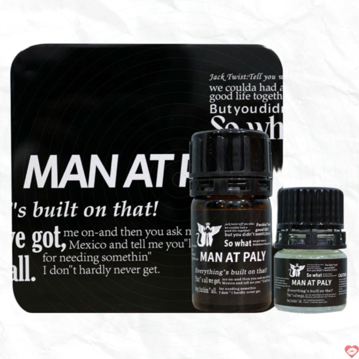 Popper Man At Play Đen 60ml Hộp Thép Giá Rẻ Combo Tốt 