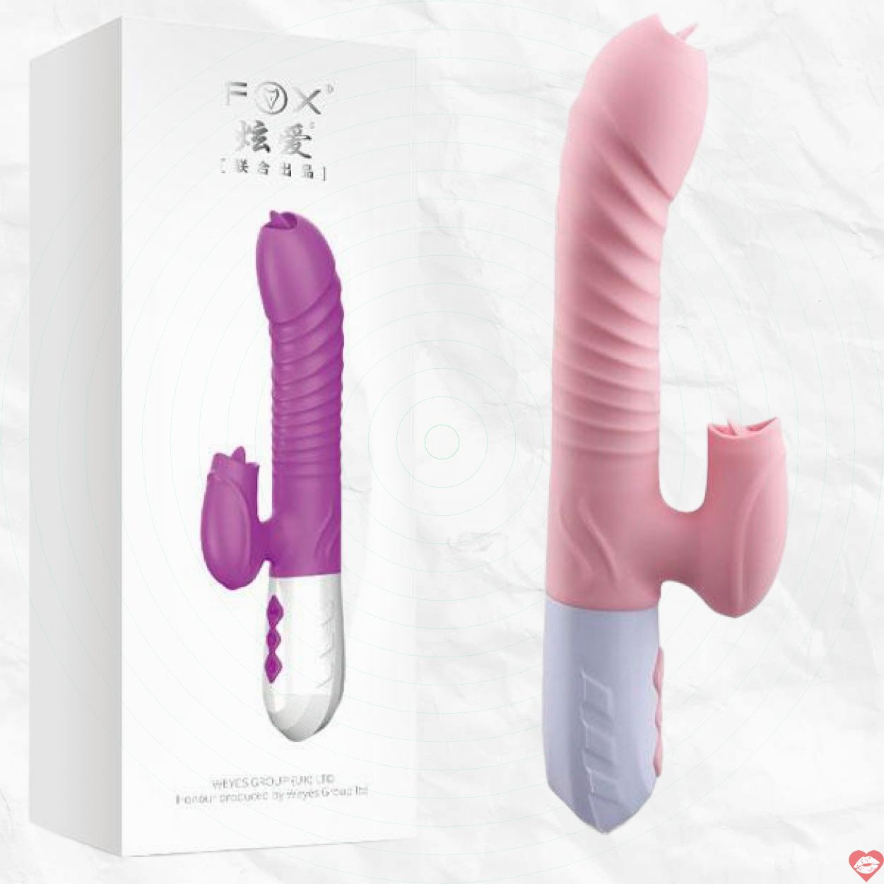 Dương Vật Giả Fox Rung Thụt Mềm Mại Kích Thích Cực Đỉnh 