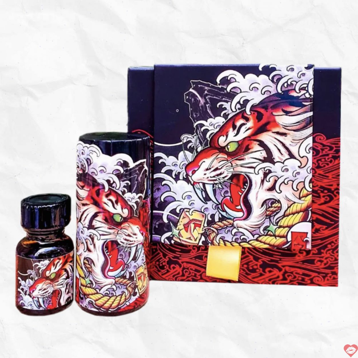 Combo Popper Tiger Đỏ 50ml Chính Hãng - Kích Thích Mạnh Mẽ 