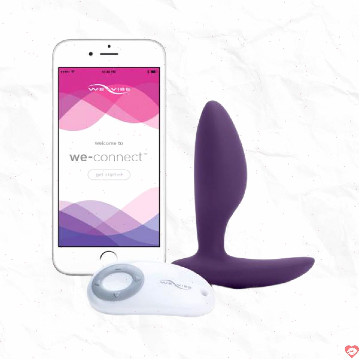 Phích cắm We-Vibe Ditto cao cấp điều khiển từ xa qua app remote 