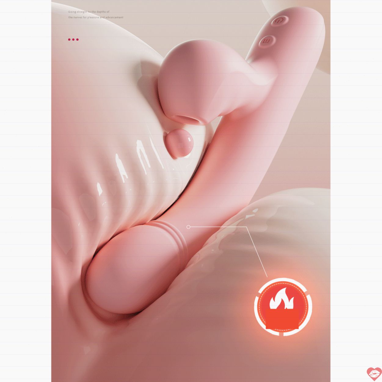 Dương Vật Giả Jiuuy Gummy Stick Rung Ấm Kích Thích G 