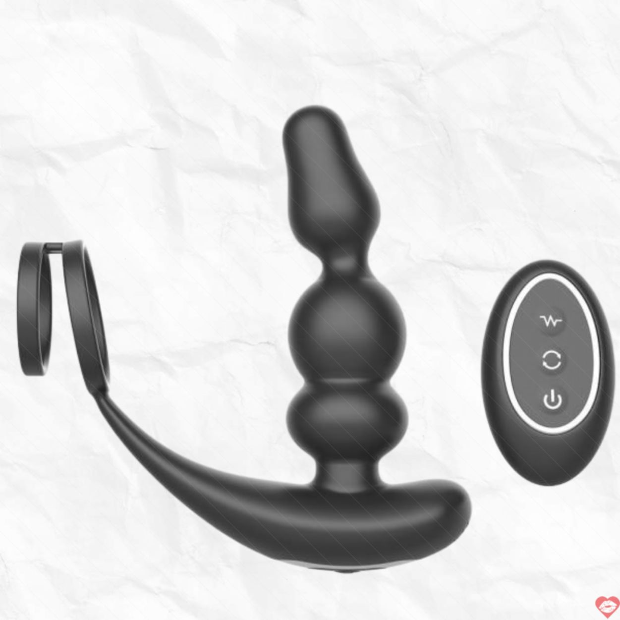 Que rung hậu môn Y-Shi Touch kết hợp vòng đeo dương vật bìu siêu phê 