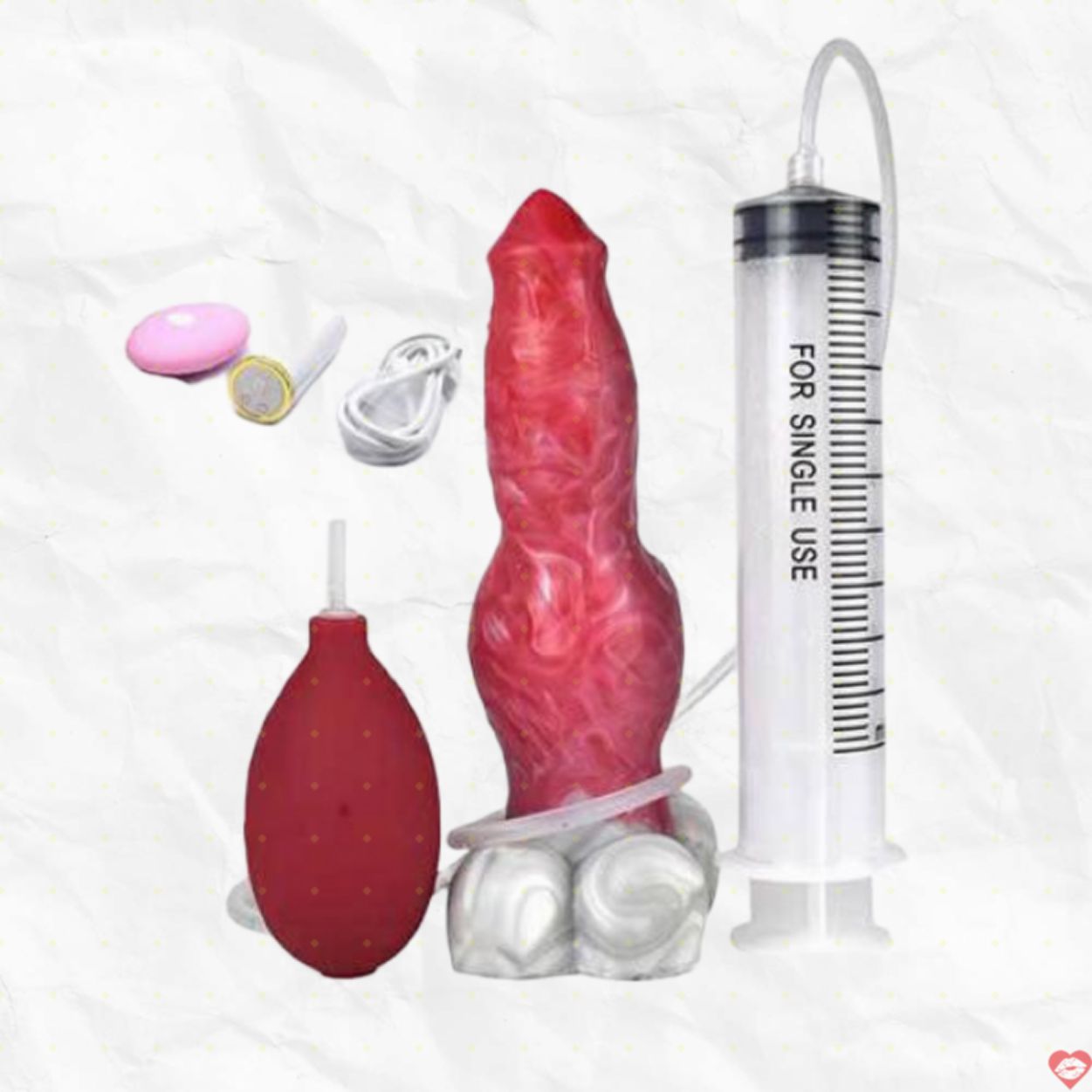 Đồ chơi tình dục FAAK Hellfire Sói Rung Mạnh Mẽ Kích Thích 