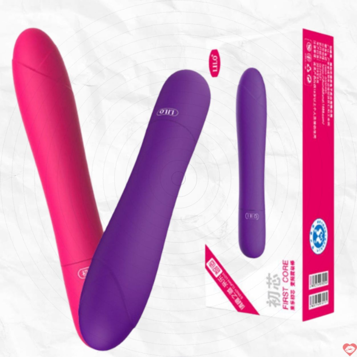 Chày rung We Love LiLo que rung tình yêu 5 chế độ massage 