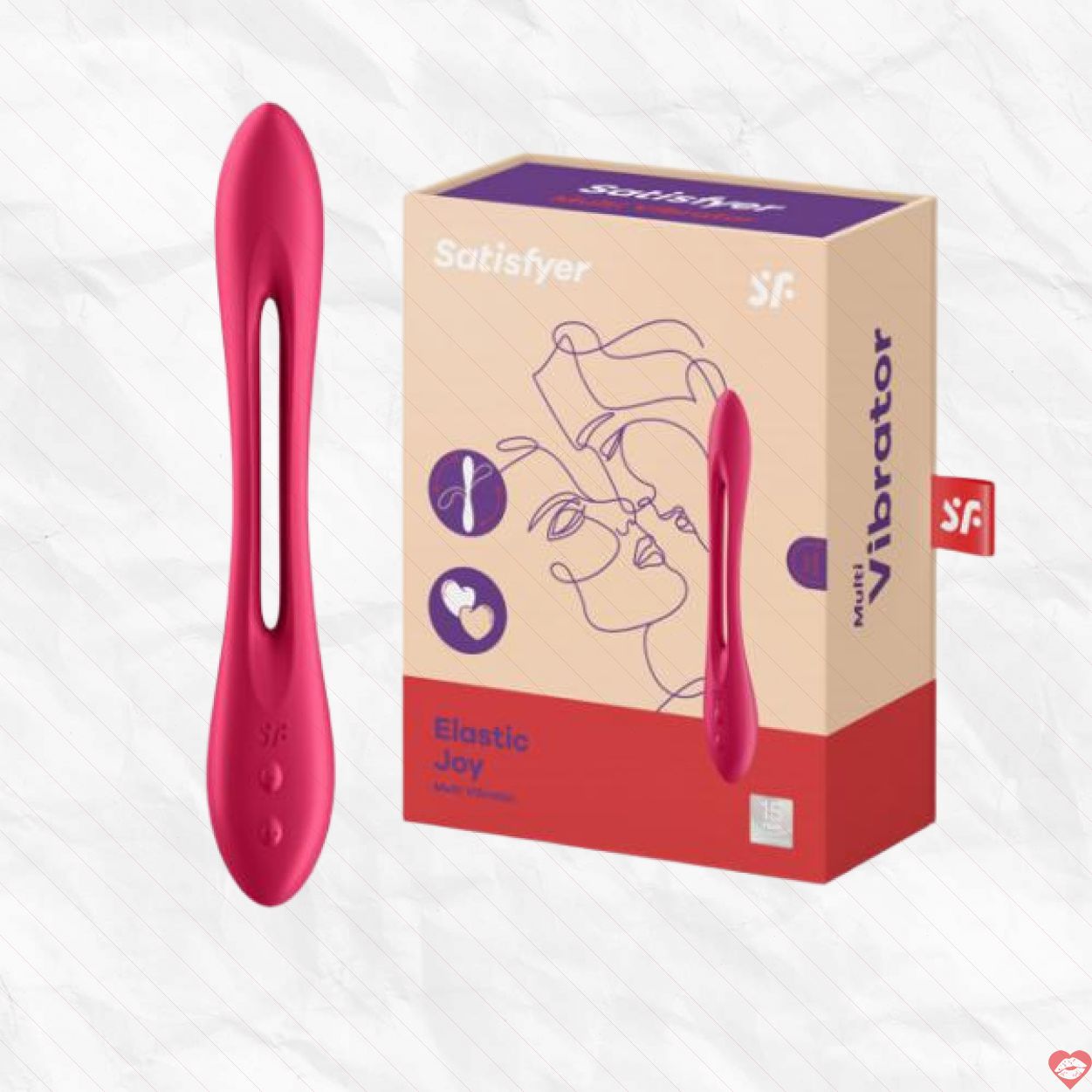 Máy Rung Nữ Satisfyer Elastic Joy Linh Hoạt Thay Đổi Hình Dạng 