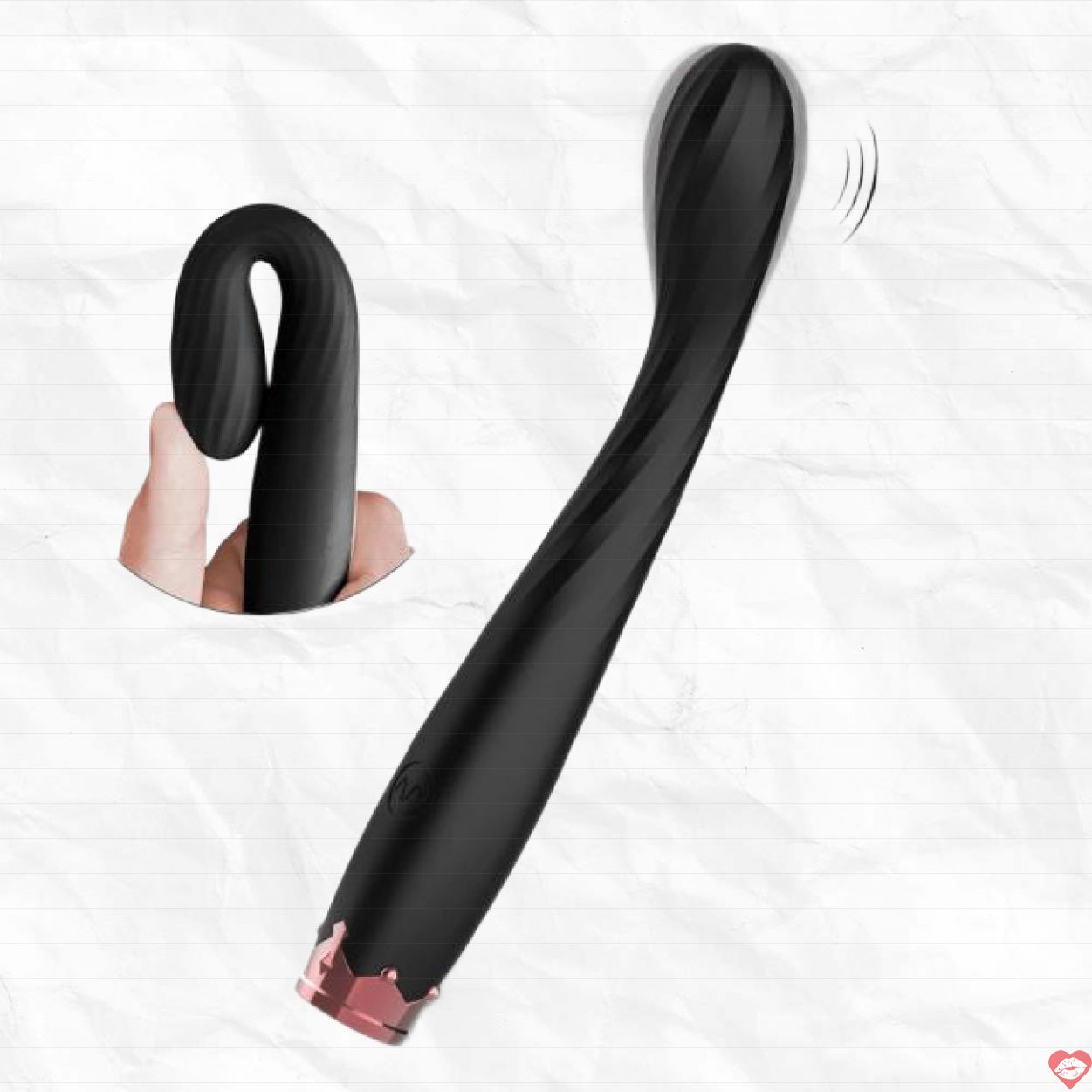 Máy rung silicon mềm dẻo kích thích điểm G dễ chịu sảng khoái 
