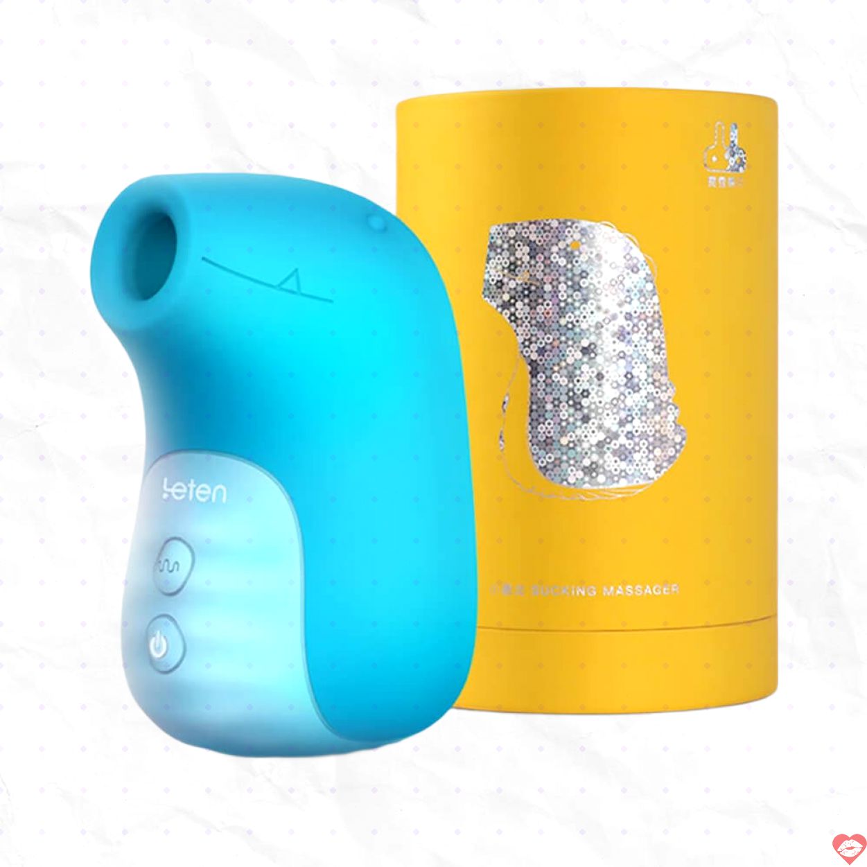 Máy massage Leten bú hút rung tỏa nhiệt kích thích điểm G nữ 