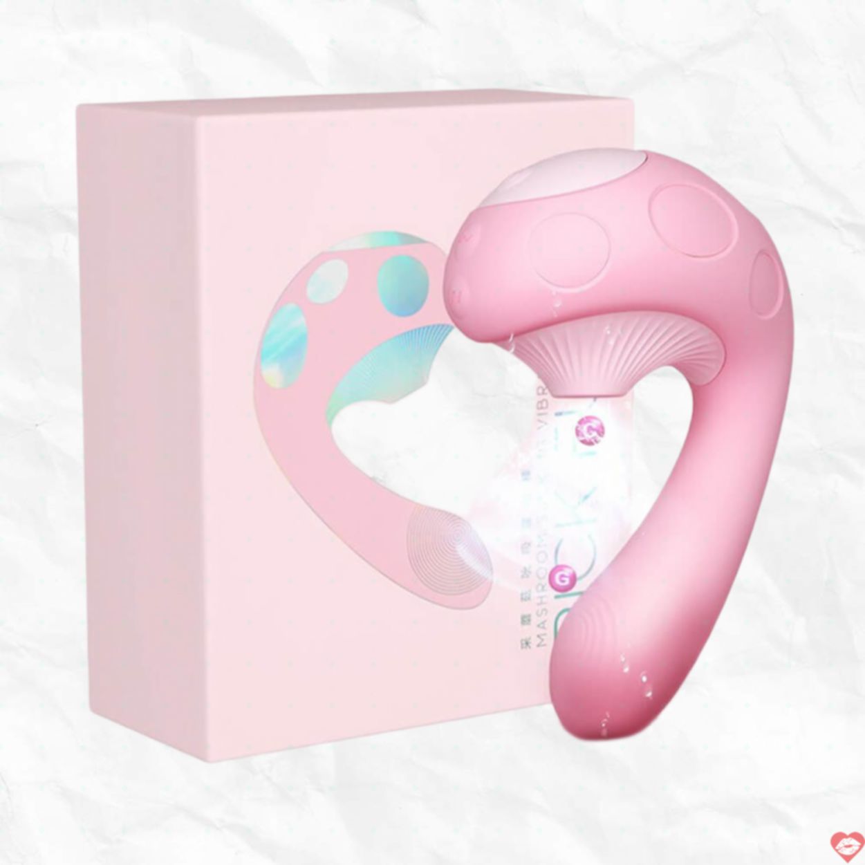 Máy massage Leten Pick Fun 2 đầu rung bú hút điểm G sục mềm mại 