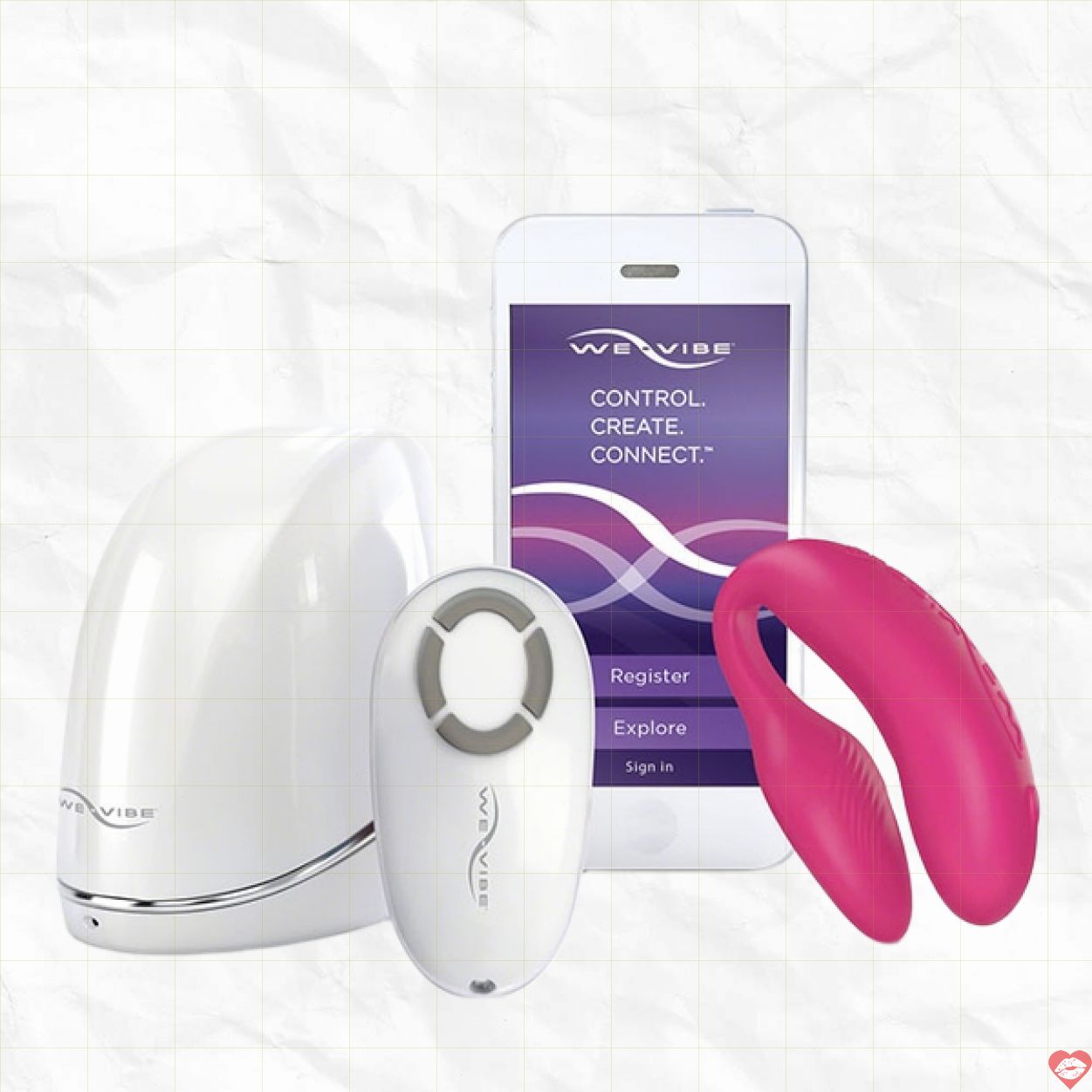 Máy mát xa điểm G We Vibe 4 Plus Bluetooth Silicone y tế 