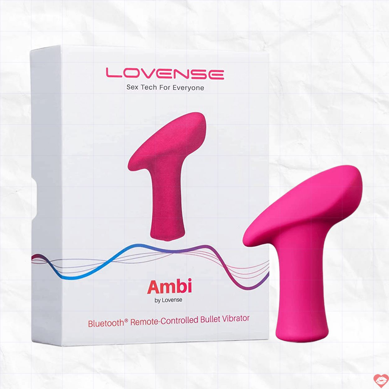 Máy massage điểm G Lovense Ambi điều khiển app rung đa chế độ kích thích mạnh 