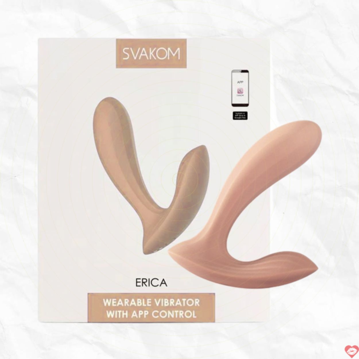 Máy massage Svakom Erica nhỏ gọn kích thích mạnh mẽ, điều khiển App tiện lợi 