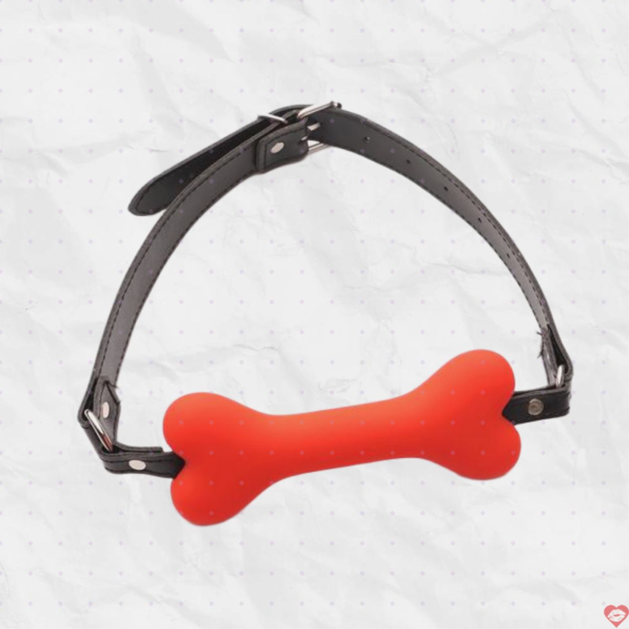 Dụng cụ bịt miệng khúc xương BDSM silicone mềm mại kích thích cảm giác 