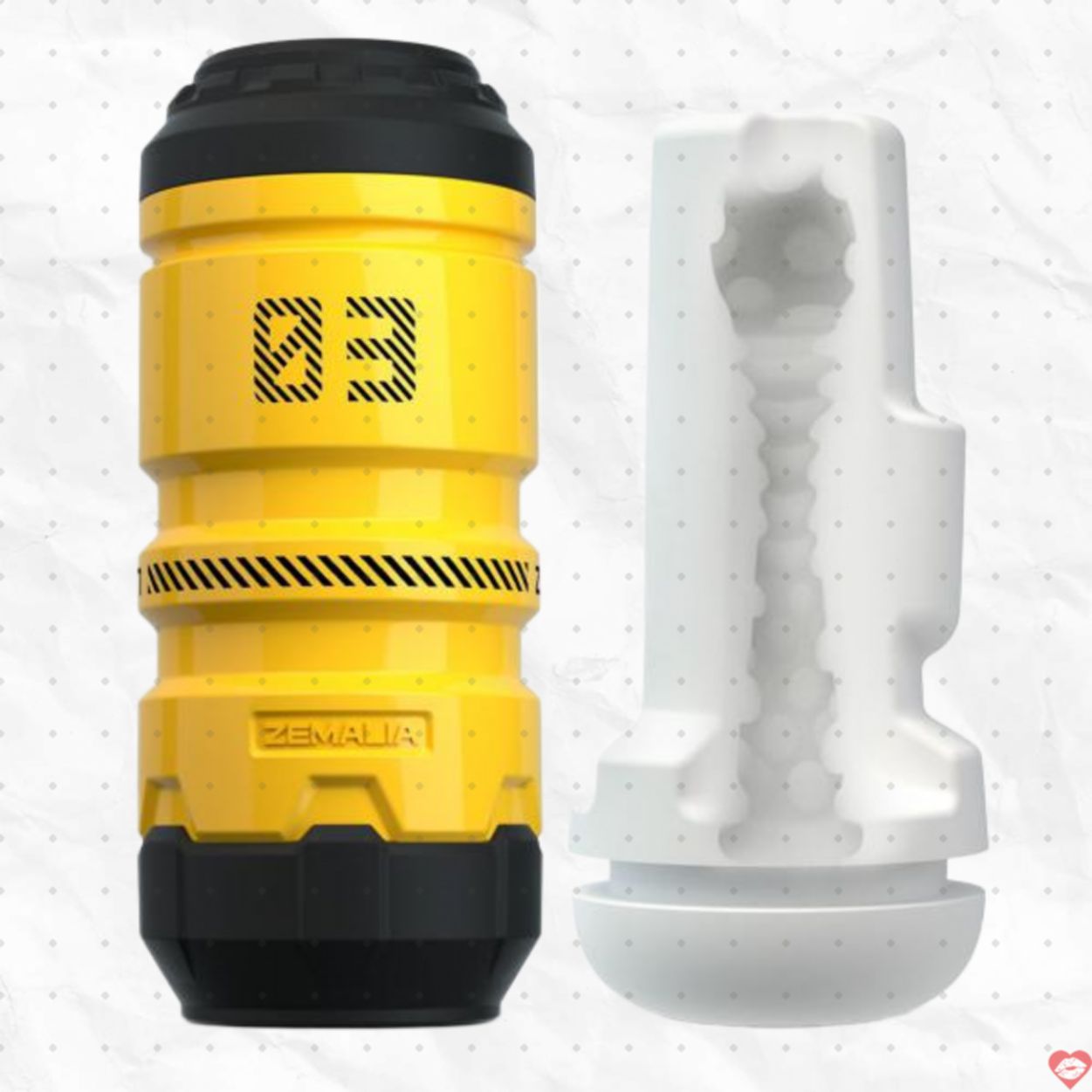 Cốc thủ dâm Svakom Zemalia 3D rung hút co bóp toả nhiệt cao cấp cho nam 