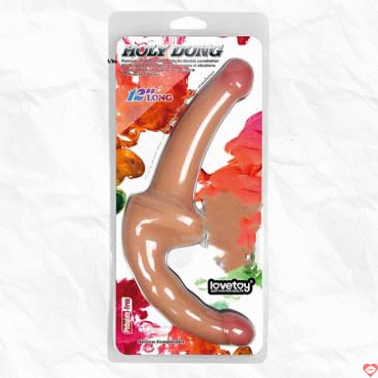 Dương vật silicon Lovetoy hai đầu cho les đồ chơi thủ dâm nữ 